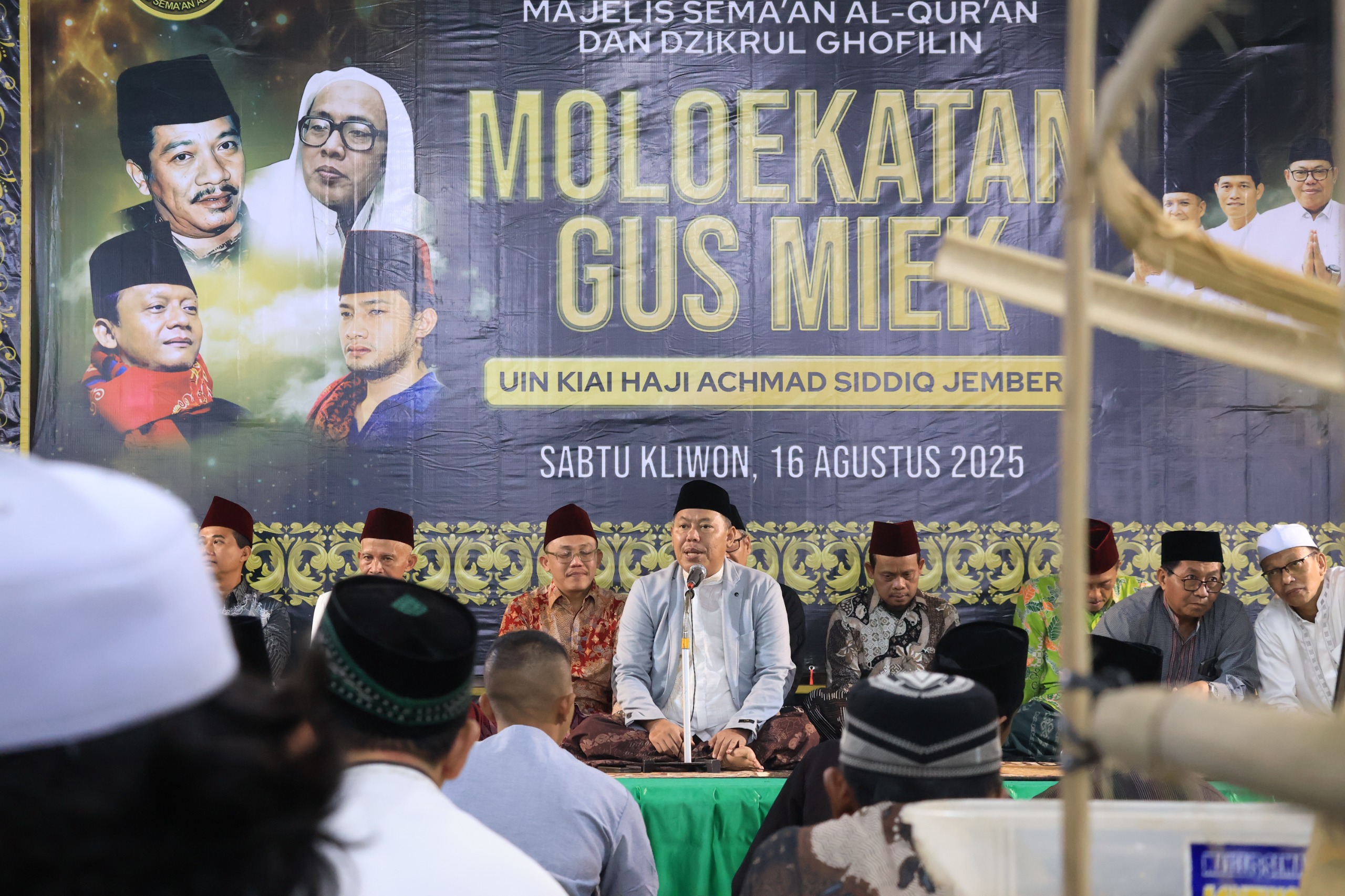 UIN KHAS Jember Tingkatkan Spiritual Civitas Akademika Melalui Moloekatan Gus Miek